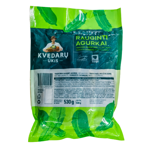 Picture of Pickles soft Traditional Plastic Bag Kvedaru Ukis 500g