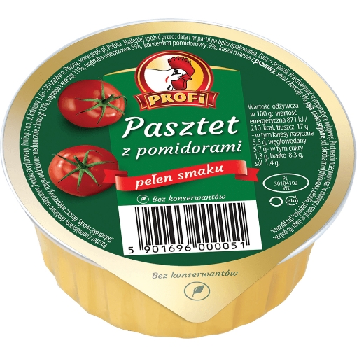 Picture of Pate Chicken with Tomatoes Profi Can 131g