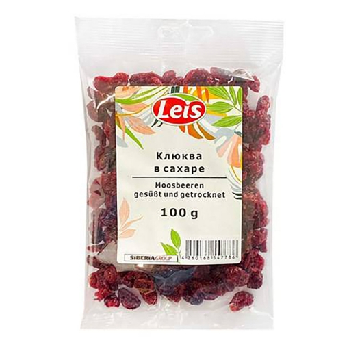 Picture of CLEARANCE-Cranberries in Sugar Leis 100g 