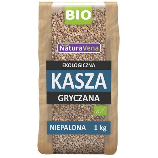 Picture of CLEARANCE-Grain Organic buckwheat  unroasted Naturavena 1kg