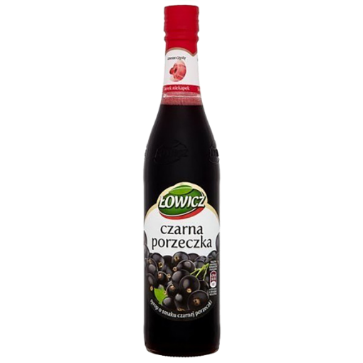 Picture of CLEARANCE-Syrup Blackcurrant Lowicz 400ml