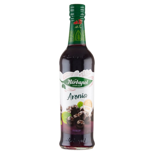 Picture of CLEARANCE-Syrup Chokeberry Herbapol 420ml