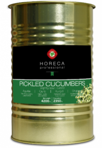 Picture of Pickled Cucumbers Horeca Kedainiu Tin 4.1kg 