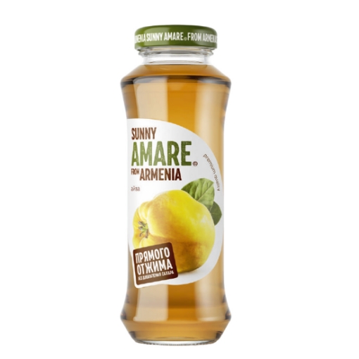 Picture of CLEARANCE: Juice Quince Freshly Squeezed Amare Bottle 250ml 