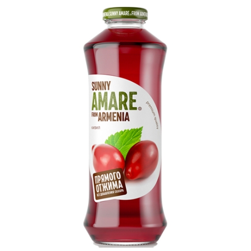 Picture of CLEARANCE-Juice Cherry Cornelian Freshly Squeezed Amare Bottle 750ml 