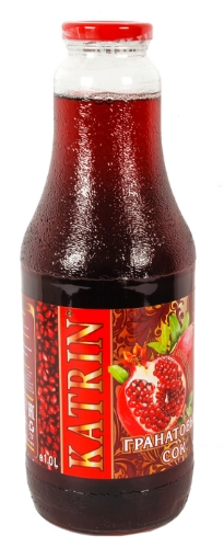 Picture of CLEARANCE-Pomegranate Juice Premium Katrin Bottle 1L 