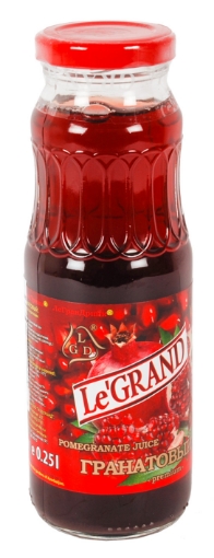 Picture of Pomegranate Juice Premium Le Grand Bottle 250ml 