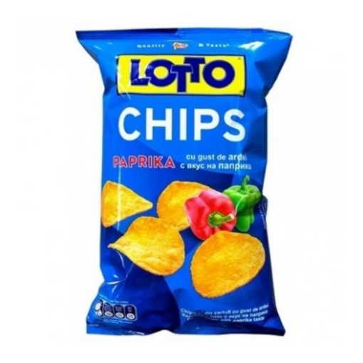 Picture of CLEARANCE-Chips with Paprika Lotto 100g 
