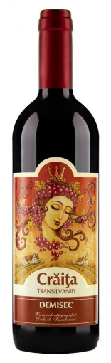 Изображение Вино красное полусладкое Jidvei Craita Transilvaniei 11.5% 750мл