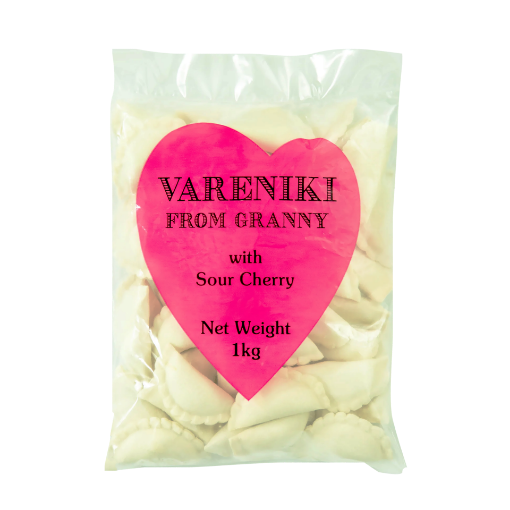 Picture of Vareniki Sour Cherry Granny Food 1kg - IN STORE ONLY. CAN NOT BE DISPATCHED WITH COURIER 