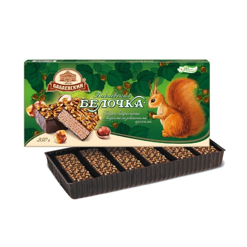 Picture of Cake with Nuts Belochka Babaevsky 250g