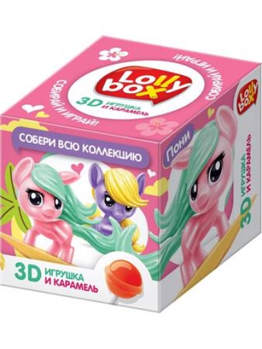 Picture of Lollipop Pony Lolly Box  11.4g