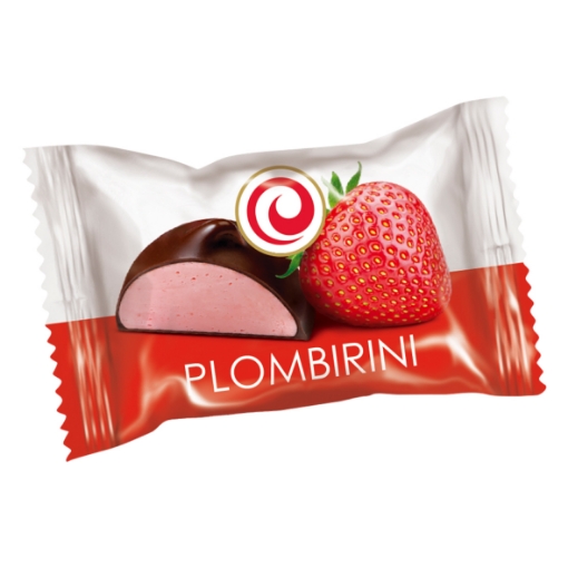 Picture of Chocolate Candies Plombirini Strawberry Flavor Suvorov