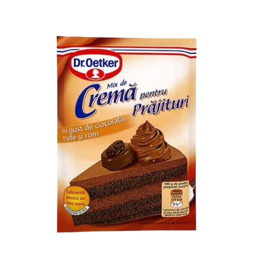 Picture of CLEARANCE-Mix Cake Cream Truffle & Rum Dr. Oetker 57g