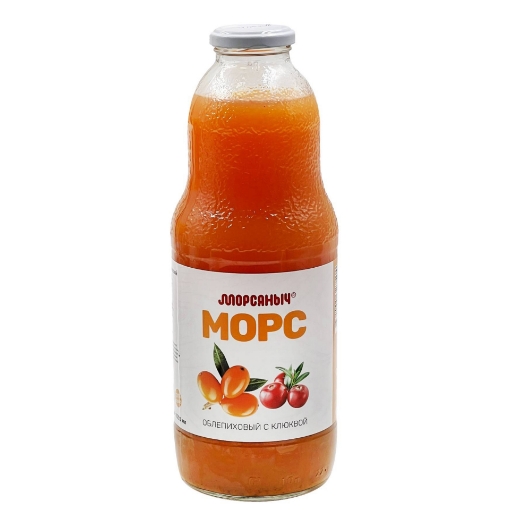 Picture of CLEARANCE-Juice Mors Sea Buckthorn with Cranberries Morsyanich 1L