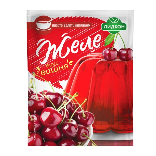 Picture of CLEARANCE-Mix Jelly Cherry Flavour Lidkom 80g