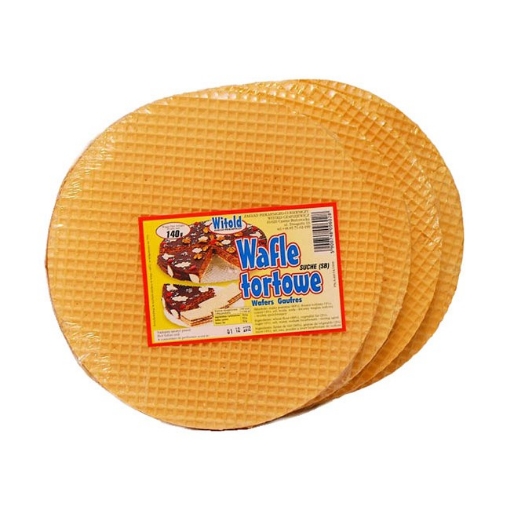 Picture of CLEARANCE-Waffles Round for Cakes Witold 140g