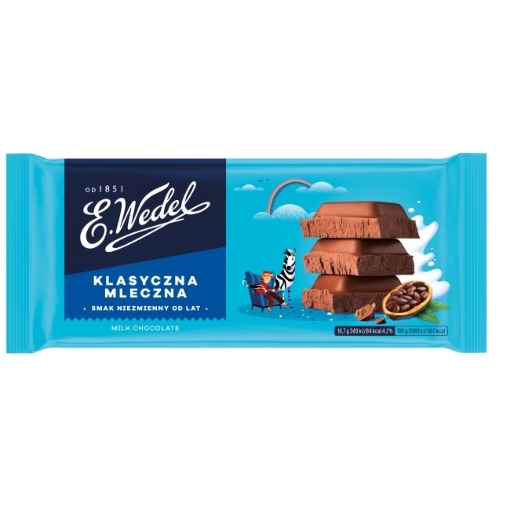 Picture of CLEARANCE-Chocolate Milk Wedel 90g