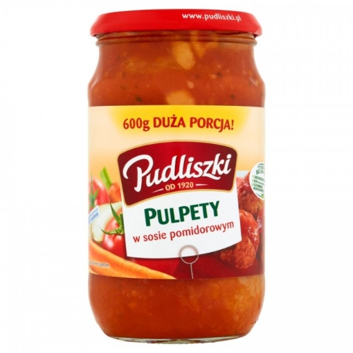 Picture of CLEARANCE-Meatballs in Tomato Sauce Pudliszki Jar 600g