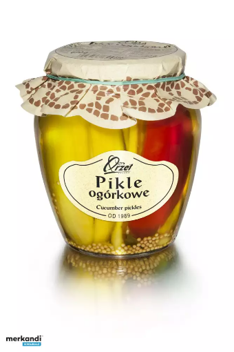 Picture of Pickled Tomato & Cucumbers Orzel Jar 690g