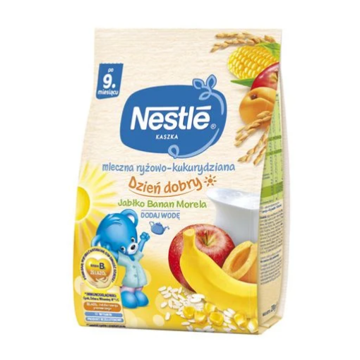 Picture of CLEARANCE-Porridge Milk Rice Corn Banana Apple Apricot Nestle 230g