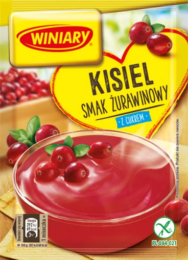 Picture of CLEARANCE-Mix Soft Kisel Cranberry Winiary 77g