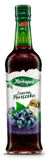 Picture of CLEARANCE-Syrup Blackcurrant Herbapol 420ml