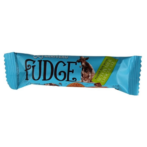 Picture of Sweets Fudge Bar with Nuts & Milk Chocolate Skriveru 35g
