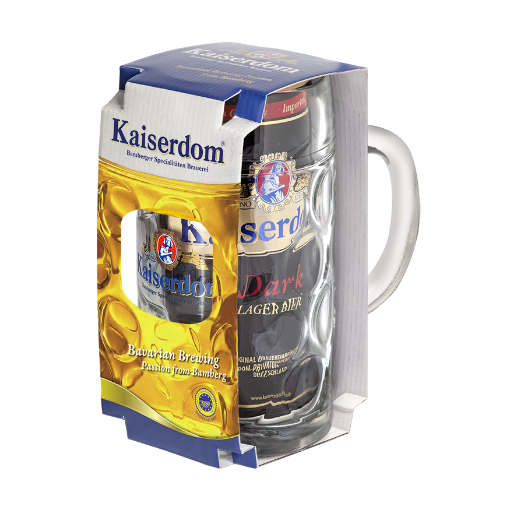 Picture of Kaiserdom Beer Dark Lager Gift Mug Set 1L