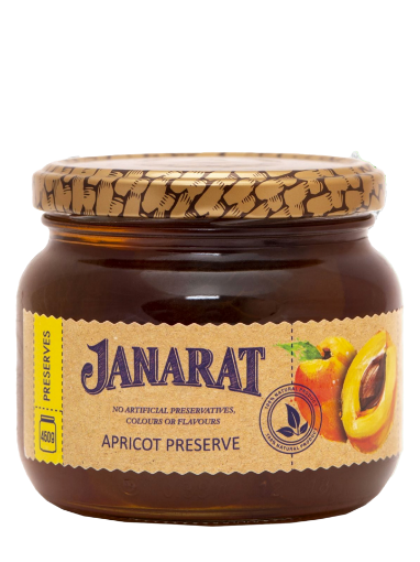 Picture of CLEARANCE-Apricot Preserve Janarat Jar 450g