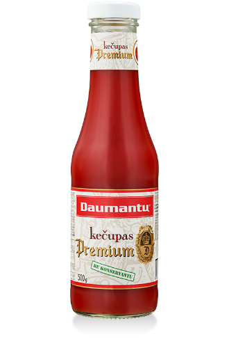 Picture of CLEARANCE-Sauce Ketchup Premium Daumantu 500g