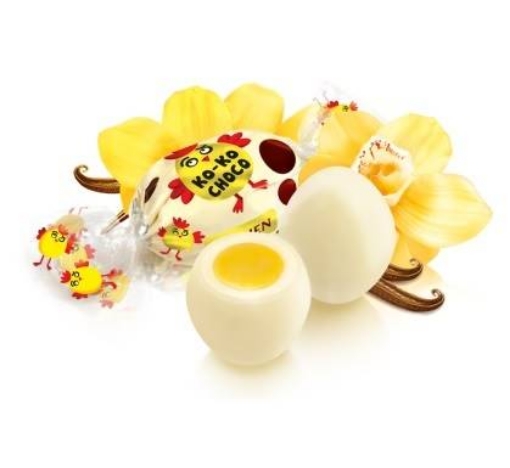 Picture of Chocolate Candies Coco Choco White Roshen 