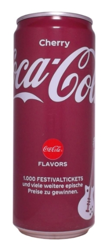 Picture of Soft Drink Coca-Cola Cherry 330ml