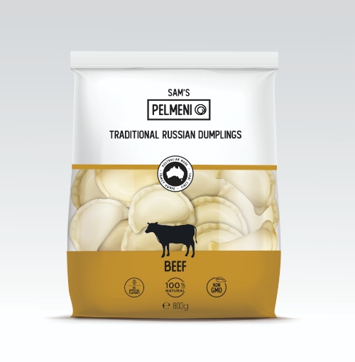 Picture of Dumplings Beef Sam's 800g - PICK UP ONLY FROM AUCKLAND SKAZKA STORE. CAN NOT BE DISPATCHED WITH COURIER 