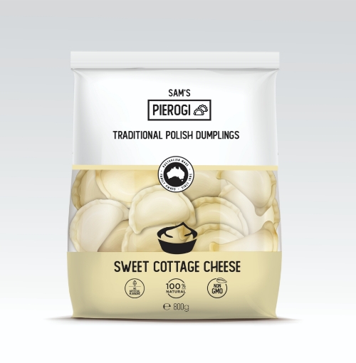 Picture of Pierogi Sweet Cottage Cheese Sam's 800g - PICK UP ONLY FROM AUCKLAND SKAZKA STORE. CAN NOT BE DISPATCHED WITH COURIER