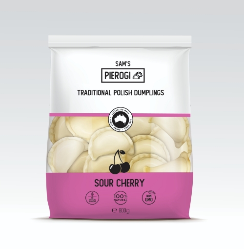 Picture of Pierogi Sour Cherry Sam's 800g - PICK UP ONLY FROM AUCKLAND SKAZKA STORE. CAN NOT BE DISPATCHED WITH COURIER 