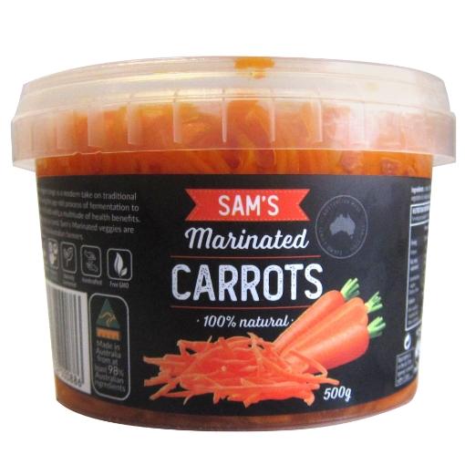 Picture of Marinated Carrots Korean Style Salad Sam's 500g