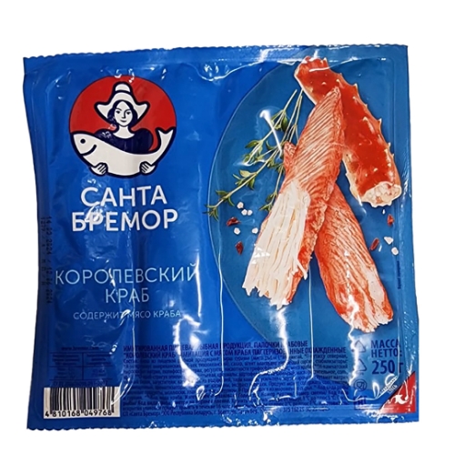 Picture of Crab Sticks King Crab Santa Bremor 250g