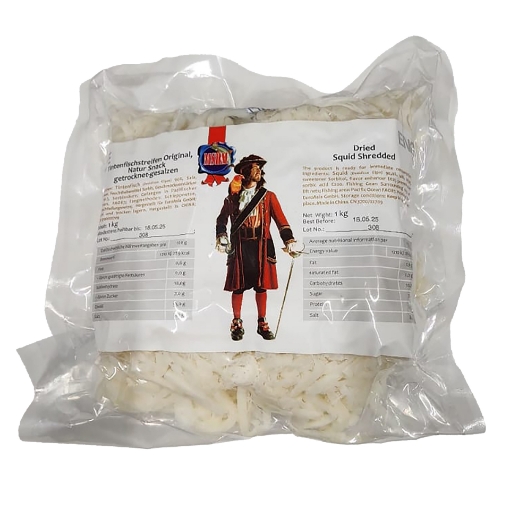 Picture of Seafood Dried Salty Squid Shredded ~200 g