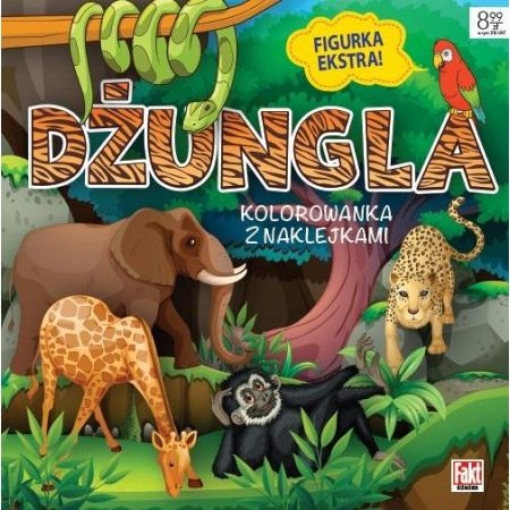 Picture of Colouring Book Colored Jungle gazeta