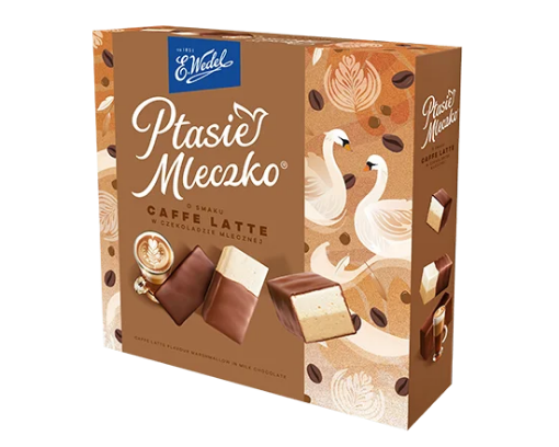 Picture of Chocolate Candies Bird'S Milk With Coffee Latte Flavor Wedel 340g