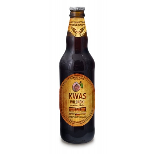 Picture of Soft Drink Kvas With Dried Plums Polbio 500ml