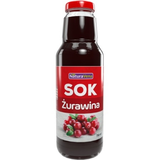 Picture of Juice Cranberry 100% Naturavena 750ml