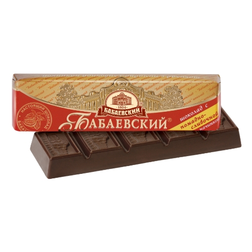 Picture of Chocolate Bar with Cream Filling Babaevsky 50g