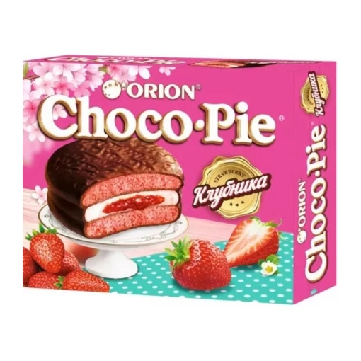 Picture of Cake Mini with Strawberry Flavour Choco Pie 360g