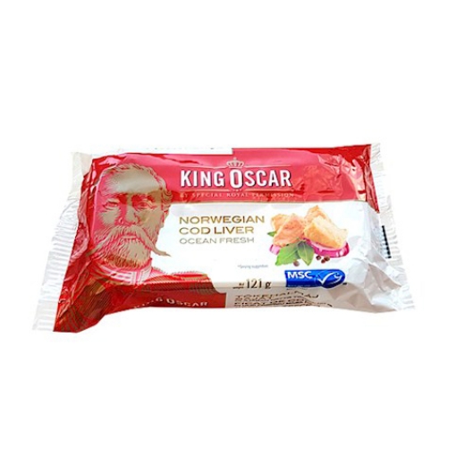 Picture of Cod Liver Norwegian canned King Oscar 121g