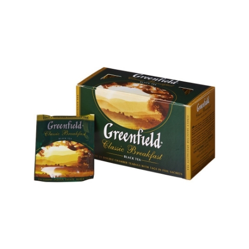 Picture of CLEARANCE-Tea Classic Breakfast Greenfield 25 bags   