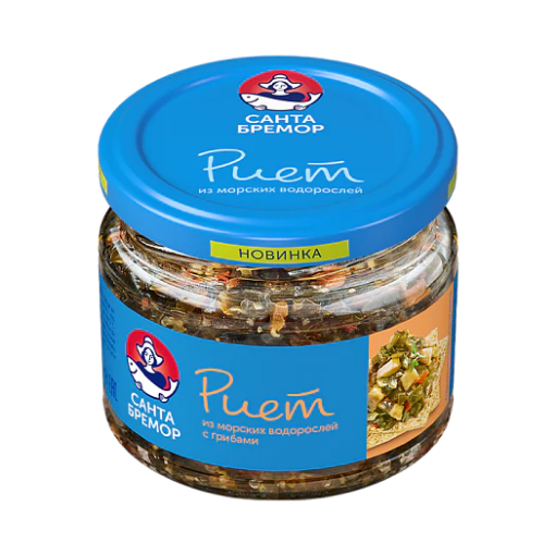 Picture of Seaweed with Mushrooms Riet Santa Bremor Jar 260g