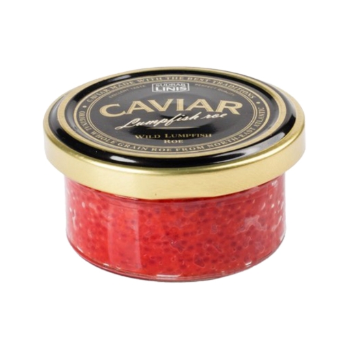 Picture of Caviar Wild Lumpfish Roe Red Sudrab Linis Jar 50g