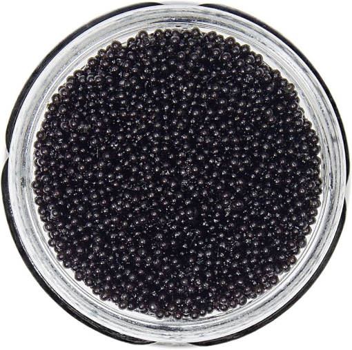 Sushi Caviar TOBIKO BLACK Sudrab Linis Jar 80g